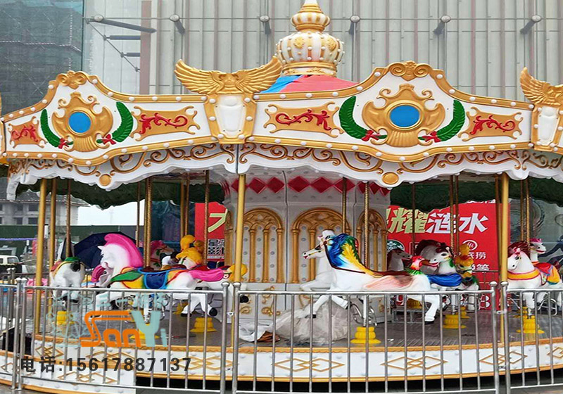 歐式復(fù)古16座轉(zhuǎn)馬